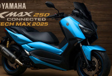 Mahal Harga dan Pajak Motor Yamaha XMax 250 TechMax 2025? Sesuai Spek Si Bongsor