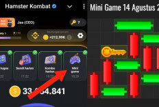 Update Terbaru Kunci Mini Game Hamster Kombat Hari Ini 14 Agustus 2024, Ikuti Polanya Dalam Waktu 30 Detik