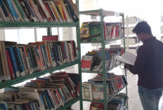 Perpustakaan Daerah Musi Rawas Masih Sepi Pengunjung Pasca Libur Lebaran 