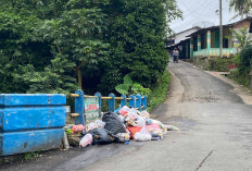 Jembatan di Jalan Wira Karya Dijadikan Tempat Pembuangan Sampah