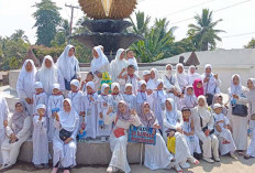 Intip Keseruan Anak Didik PAUD Ar-Rahmah Lubuklinggau Latihan Manasik Haji