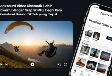 Backsound Video Cinematic Lebih Powerful dengan SnapTik MP3, Begini Cara Download Sound TikTok yang Tepat