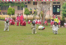 Begini Meriahnya Peringatan HUT RI ke-79 di SMAN 8 Lubuk Linggau