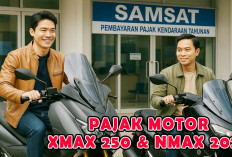 Pajak Motor Yamaha XMAX 250 dan NMAX Tahun 2025, Segini Wajib Bayar dan Cek Selengkapnya