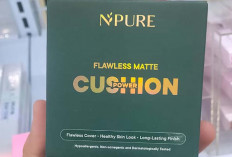 Cushion NPURE Flawless Matte Power Cushion Laris di Toko Kecantikan Lippo Plaza Lubuklinggau