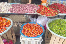 Harga Pangan Tak Stabil, Pedagang di Pasar Inpres Lubuk Linggau Mengeluh 