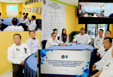 Lapas Narkotika Kelas IIA Muara Beliti Ikuti Evaluasi dan Pemantauan ZI WBK-WBBM Kemenimipas