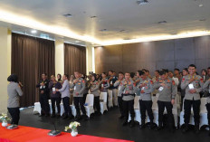 113 Personel Polda Sumsel Dibekali Psychological First Aid untuk Pengamanan Mudik  