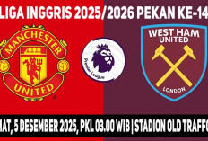 Tren Positif The Red Devils, Prediksi Manchester United vs West Ham United, Liga Inggris 2025/2026, Pekan 14