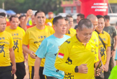 Bangun Kedekatan Aparat Kepolisian dengan Masyarakat, Ratusan Polisi dan Runners Ikuti Bhayangkara FunRun 2026