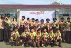 Siswa SDN 36 Lubuk Linggau Ikut Berpartisipasi Dalam Belagak Imau 2024