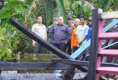 Duka Tahun Baru Rumah Ludes Terbakar, Begini Gerak Cepat Pemkab Muba