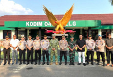 Perkuat Sinergitas dan Soliditas, Kapolres Lubuk Linggau Silaturahmi ke Dandim 0406 dan Kajari Lubuk Linggau 