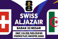 The Fennecs Buat La Nati Bertekuk Lutut?, Prediksi Swiss vs Aljazair, Piala Dunia 2026, Babak 32 Besar