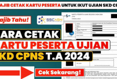 Resmi Cetak Kartu Ujian SKD CPNS 2024 Dimulai Hari Ini, Begini 6 Cara Cetaknya