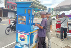 Sensasi Menikmati Ice Cream Linggau Es, Enak Banget