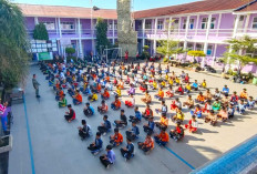 Siswa Baru MA Al-Muhajirin Tugumulyo Dimotivasi Aktif Ekskul