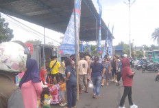 Tepung dan Minyak Goreng Paling Laris di Bazaar Murah Lubuk Linggau