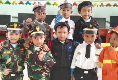 RA Darussalam Lubuk Linggau Bentuk Karakter Siswa Lewat Pengenalan Profesi