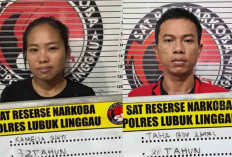 Suami Istri dari Musi Rawas Kompak Jual Narkoba di Lubuk Linggau