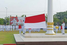 Upacara Pengibaran Bendera Merah Putih di Musi Rawas Berlangsung Khidmat