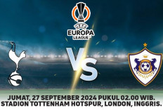 The Lily Whites Wajib 3 Angka, Prediksi Tottenham Hotspur vs Qarabag, UEL 2024-25, Tayang di Mana?