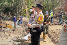 Polisi Atasi Dampak Penambangan Sumur Minyak Ilegal