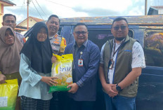 Gerakan Pangan Murah Polri Diserbu Warga, Ibu-Ibu Datang Sejak Pagi di Bulog Lubuk Linggau 