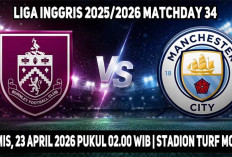 Duduki Tahta Puncak?, Jadwal Burnley vs Manchester City, Liga Inggris 2025/2026, Matchday 34, Tayang di SCTV?
