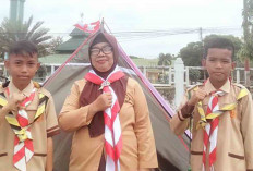 Program Ekstrakurikuler Pramuka SDN 15 Lubuk Linggau Tingkatkan Keterampilan dan Bentuk Karakter Siswa
