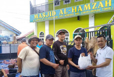 Idul Adha 1446 H, Masjid Al Hamzah Sembelih 6 Sapi, 7 Kambing