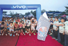HUT Harian Pagi Linggau Pos ke-25 Dimeriahkan Silampari Fun Run, Senam Sehat, Bazar UMKM dan Layanan Kesehatan
