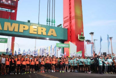 Ampera Tourism Run 2025, Runners Menyusuri Jalur yang Sarat Nilai Sejarah Sumsel