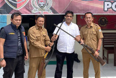 Takut Dipidana Karena Simpan Kecepek Warga Muratara Sukarela Serahkan ke Mapolsek Rupit