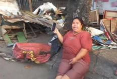 Lapak PKL Ditertibkan PolPP Palembang, Pedagang Menangis Histeris