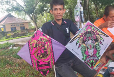 UMKM Layang-Layang Rian Raup Berkah dari Turnamen Layangan Aduan Linggau Pos Cup 2025