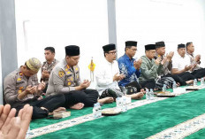 Polres Musi Rawas Gelar Sholat Gaib dan Doa Bersama untuk Korban Bencana 