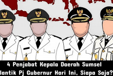 4 Penjabat Kepala Daerah Sumsel Dilantik Pj Gubernur Hari Ini, Siapa Saja?