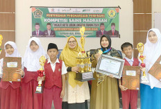 Murid MI Darul Ishlah Pondok Pesantren Al-Azhaar Lubuk Linggau Lolos KSM Tingkat Nasional 2024