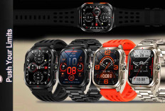 Rogbid Titan S Jam Tangan Smartwatch Layar Lengkung Buat Petualang di Alam Bebas Tangguh