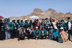 JCH Lubuklinggau Kunjungi Jabal Nur, Tempat Rasulullah SAW Menerima Wahyu Pertama