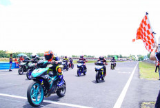 Cabor Bermotor PORPROV Sumsel XV : Jardeta Terlibat Insiden Crash dengan Pembalap Lubuk Linggau 