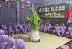 Keceriaan dan Semangat Anak Didik RA Az-Zahra Lubuk Linggau dalam Menjalani Proses Belajar