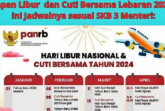 Jadwal Libur Lebaran Hari Raya Idul Fitri 2024 di 38 Provinsi, Siswa Merapat!