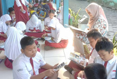 Murid SDN 19 Lubuk Linggau Dibiasakan Membaca 15 Menit Sebelum Belajar