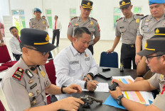 Semua Senpi Dinas Anggota Polres Muratara Diperiksa, Ini Tujuannya