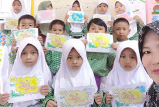 Kreativitas Guru TK ABA 1 Lubuk Linggau Ciptakan Pembelajaran Bikin Anak Didik Ceria