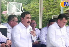 Jajaran Lapas Surulangun Rawas Ikuti Kegiatan Menteri Imipas Agus Andrianto Makan Siang Bersama Warga Binaan