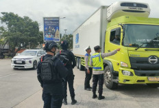 Pasca Lebaran Polda Sumsel Intensifkan KRYD, 772 Kendaraan Sumbu Tiga Ditindak