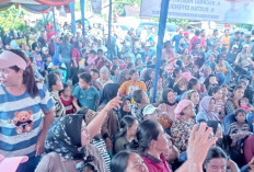  Ribuan Masyarakat Jukung, Binjai dan Air Kati Siap Dukung Pasangan Juara